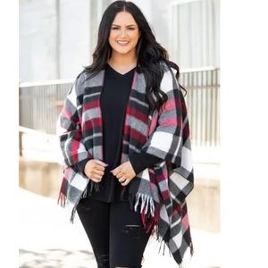 Rachel Rachel Roy poncho